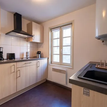 Apartament L'agescy 201 - Agreable Studio - Centre-ville Proche La Breche - Wifi *